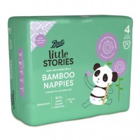 Boots Little Stories Bamboo Nappies Size 4 (144 nappies)