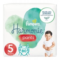 Pampers Harmonie Eco-friendly Nappy Pants Size 5 (80 nappies)